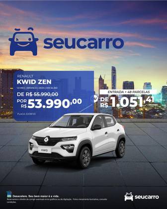 RENAULT KWID 1.0 12V SCE FLEX ZEN MANUAL